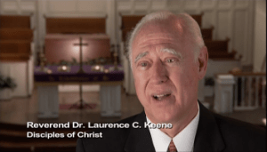 Reverend Laurence Keene Disc of Christ
