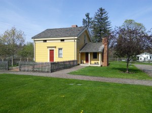 Joseph and Emma stayed in the Newell K Whitney home and received revelations there